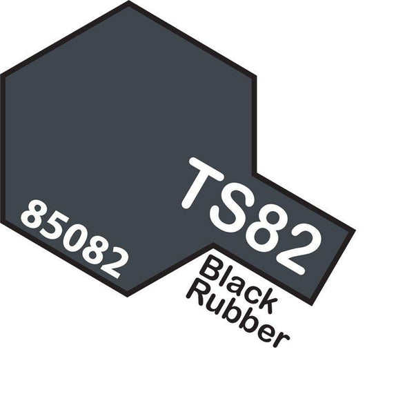 TAMIYA TS-82 RUBBER BLACK - Gap Games