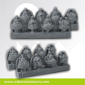 Templar Skeleton Shoulder Pads (8) - Gap Games