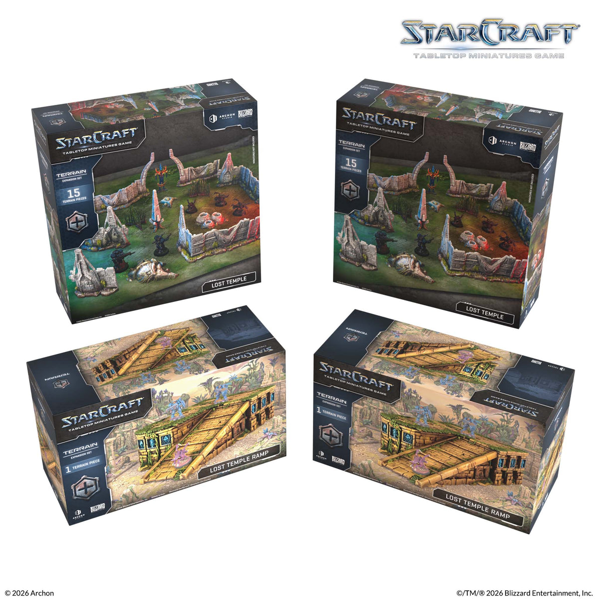 Starcraft Miniatures Games: Terrain Pack Bundle - Pre-Order (Q4)