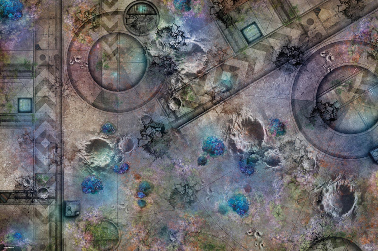 TerrainCrate 6x4 Grim Battlefield Battle Mat - Pre-Order - Gap Games