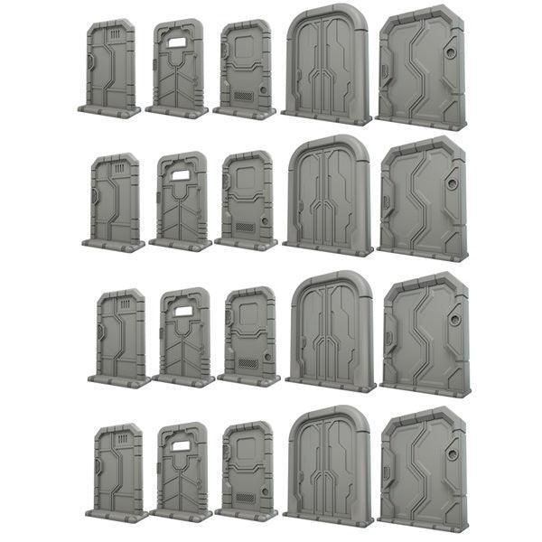 TerrainCrate Starship Doors - Gap Games