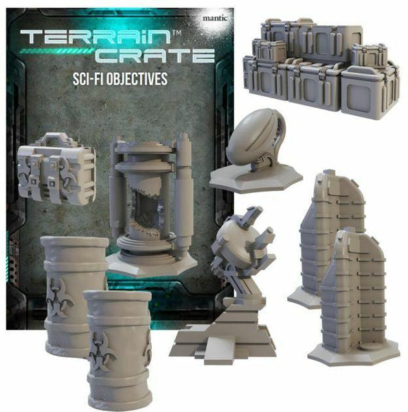 TerrainCrate: Terrain Crate: Sci-fi objectives - Gap Games