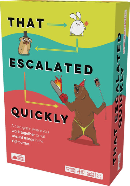 That Escalated Quickly by Exploding Kittens - Gap Games
