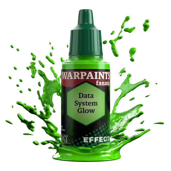 The Army Painter Warpaints Fanatic Effects: Data System Glow - 18ml Acrylic Paint - Gap Games