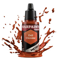 The Army Painter Warpaints Fanatic Metallic: Evil Chrome - 18ml Acrylic Paint - Gap Games