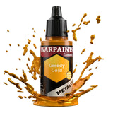 The Army Painter Warpaints Fanatic Metallic: Greedy Gold - 18ml Acrylic Paint - Gap Games