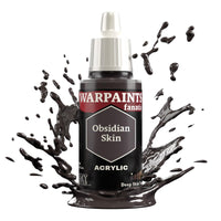 The Army Painter Warpaints Fanatic: Obsidian Skin - 18ml Acrylic Paint - Gap Games
