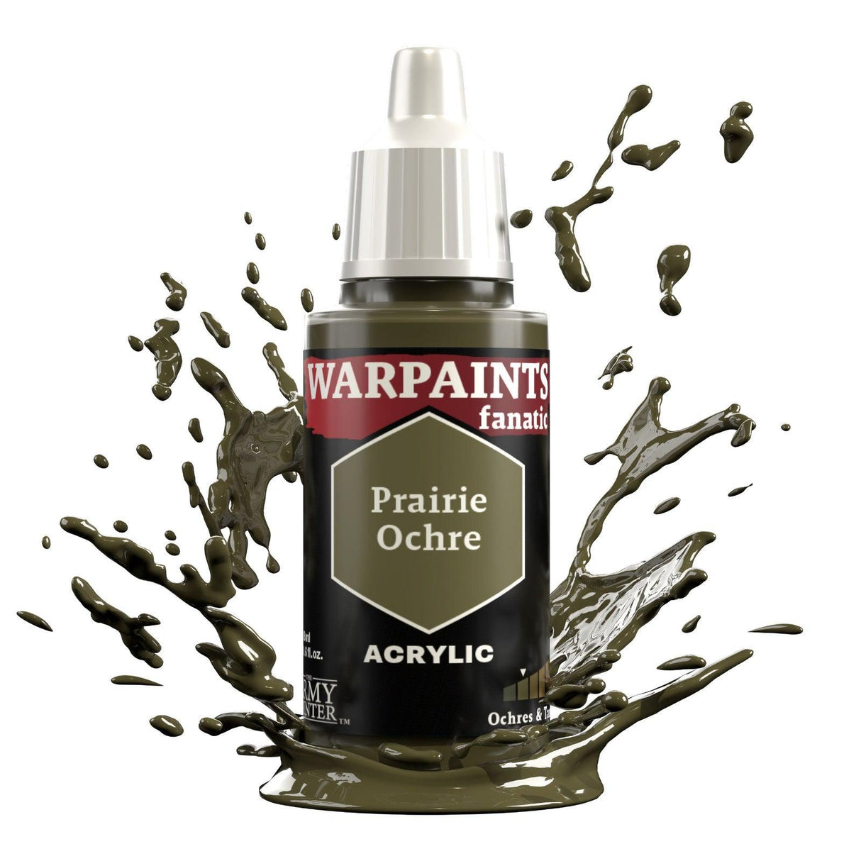 The Army Painter Warpaints Fanatic: Prairie Ochre - 18ml Acrylic Paint - Gap Games