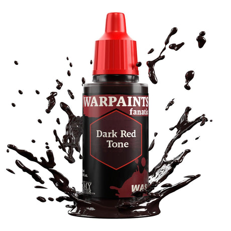The Army Painter Warpaints Fanatic Wash: Dark Red Tone - 18ml Acrylic Paint - Gap Games