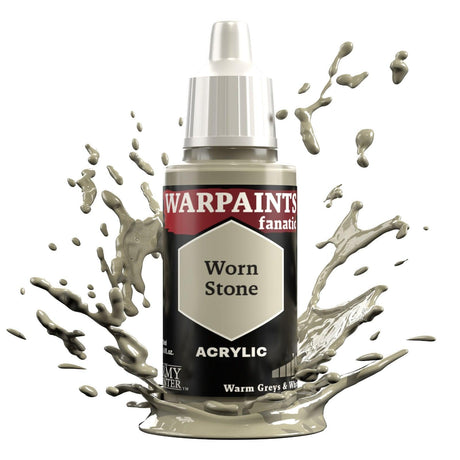 The Army Painter Warpaints Fanatic: Worn Stone - 18ml Acrylic Paint - Gap Games