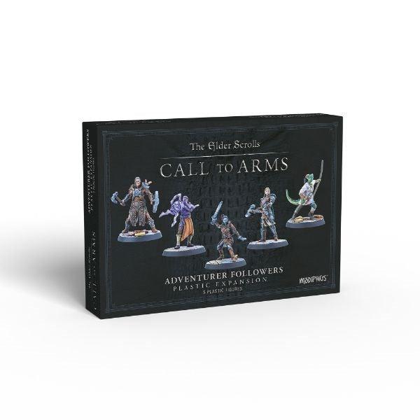 The Elder Scrolls Call To Arms Miniature Game - Adventurer Followers - Gap Games