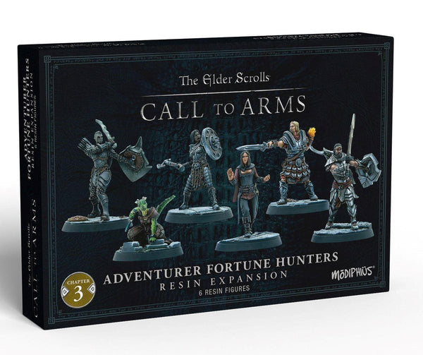 The Elder Scrolls Call to Arms Miniatures - Adventurer Fortune Hunters - Gap Games