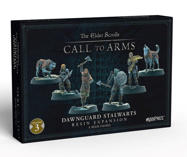The Elder Scrolls Call to Arms Miniatures - Dawnguard Stalwarts - Gap Games