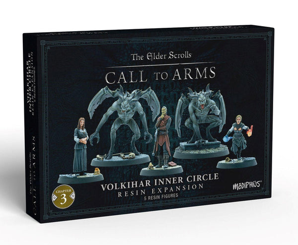 The Elder Scrolls Call to Arms Miniatures - Volkihar Inner Circle - Gap Games
