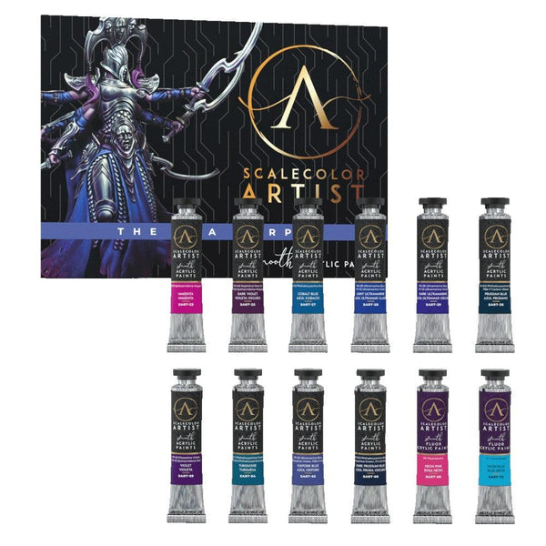 Scale 75 - Scalecolor Artist - The Sea Purpple Paint Set