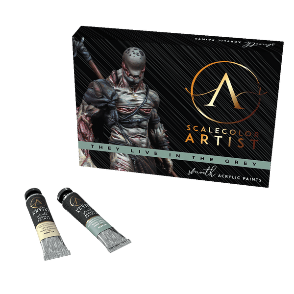 Scale 75 - Scalecolor Artist - They Live In The Grey Paint Set