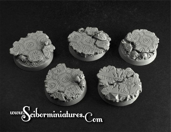 Thor Temple 32 mm round bases (5) - Gap Games