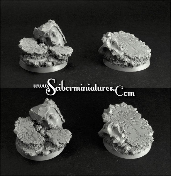 Thor Temple 40mm round bases set2 (2) - Gap Games