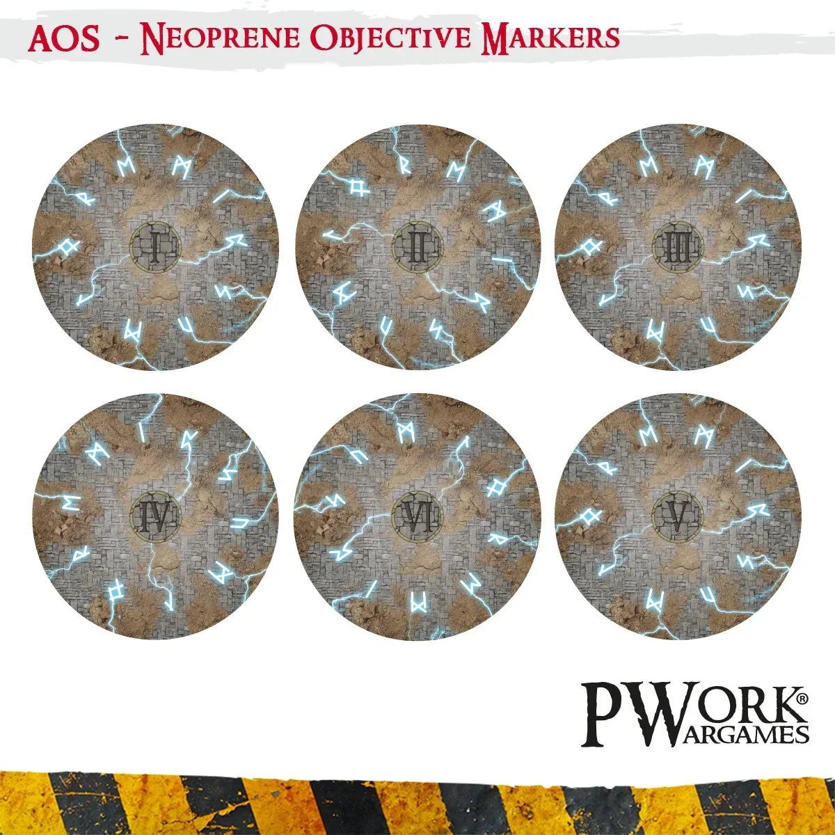 Thunder Strike - AOS Neoprene Objective Markers