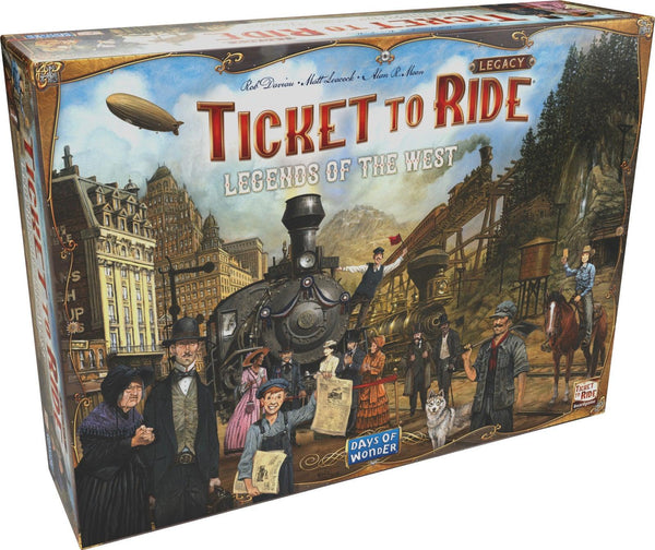 Ticket to Ride Legacy - Legends of the West - Gap Games
