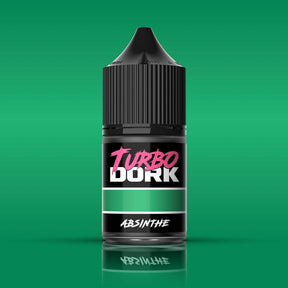 Turbo Dork - Absinthe Metallic Acrylic Paint 22ml Bottle - Gap Games