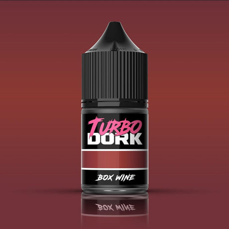 Turbo Dork - Box Wine Metallic Acrylic Paint 22ml Bottle - Gap Games