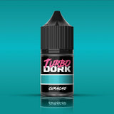Turbo Dork - Curacao Metallic Acrylic Paint 22ml Bottle - Gap Games
