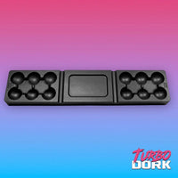 Turbo Dork - Large Black Non-Stick Silicone Dry Palette - Gap Games