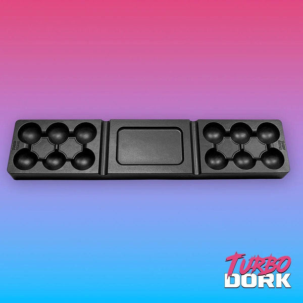Turbo Dork - Large Black Non-Stick Silicone Dry Palette - Gap Games