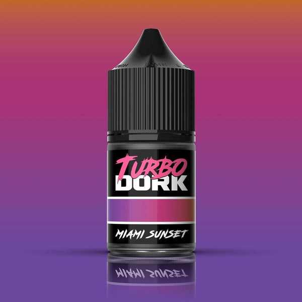 Turbo Dork - Miami Sunset TurboShift Acrylic Paint 22ml Bottle - Gap Games
