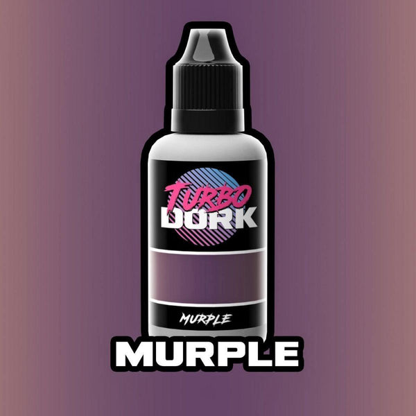 Turbo Dork Murple Metallic Acrylic Paint 20ml Bottle - Gap Games