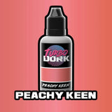 Turbo Dork Peachy Keen Metallic Acrylic Paint 20ml Bottle - Gap Games