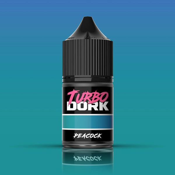 Turbo Dork - Peacock TurboShift Acrylic Paint 22ml Bottle - Gap Games