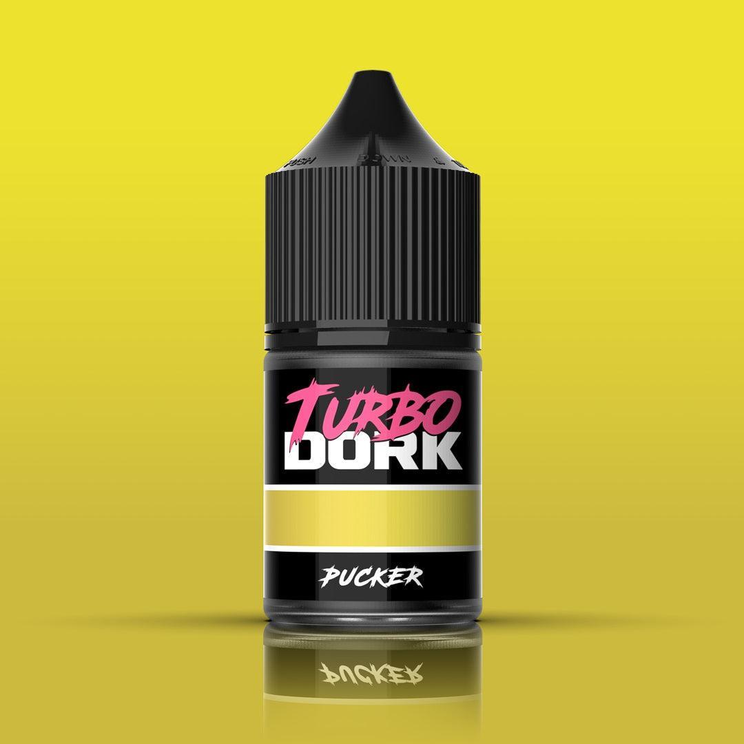 Turbo Dork - Pucker Metallic Acrylic Paint 22ml Bottle - Gap Games