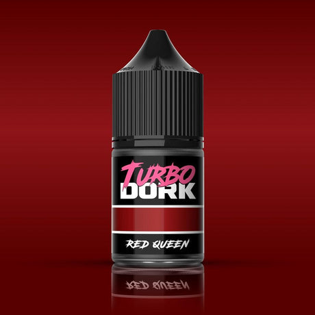Turbo Dork - Red Queen Metallic Acrylic Paint 22ml Bottle - Gap Games