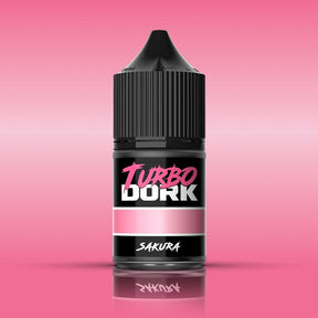 Turbo Dork - Sakura Metallic Acrylic Paint 22ml Bottle - Gap Games