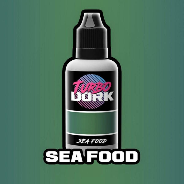 Turbo Dork Sea Food Metallic Acrylic Paint 20ml Bottle - Gap Games