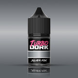 Turbo Dork - Silver Fox Metallic Acrylic Paint 22ml Bottle - Gap Games