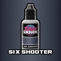 Turbo Dork Six Shooter Metallic Acrylic Paint 20ml Bottle - Gap Games