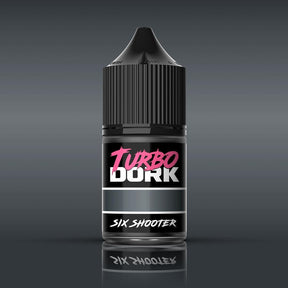 Turbo Dork - Six Shooter Metallic Acrylic Paint 22ml Bottle - Gap Games
