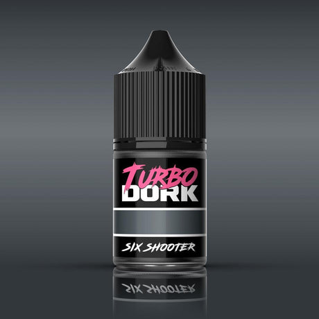 Turbo Dork - Six Shooter Metallic Acrylic Paint 22ml Bottle - Gap Games