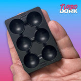 Turbo Dork - Small Black Non-Stick Silicone Dry Palette - Gap Games