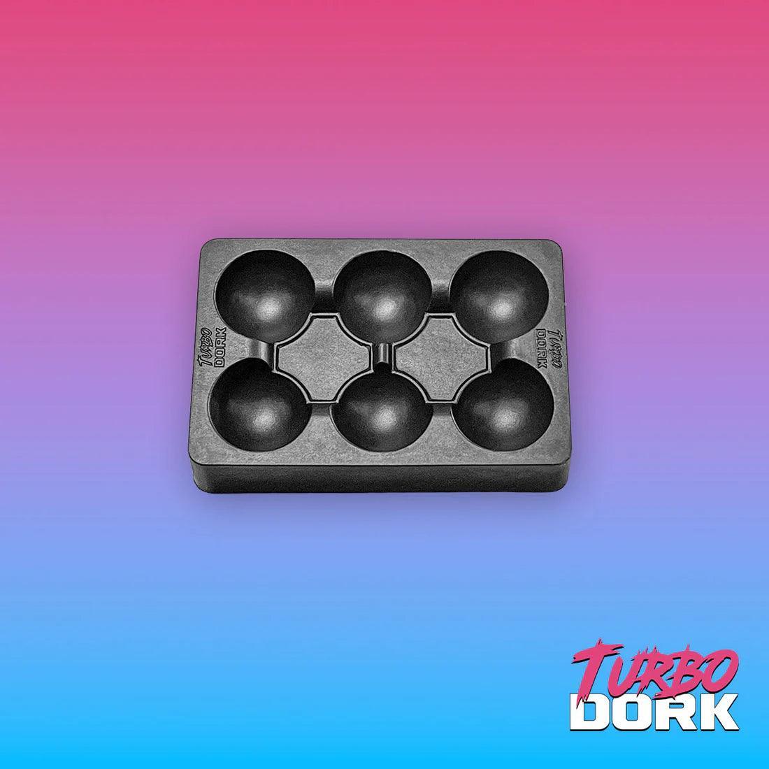 Turbo Dork - Small Black Non-Stick Silicone Dry Palette - Gap Games