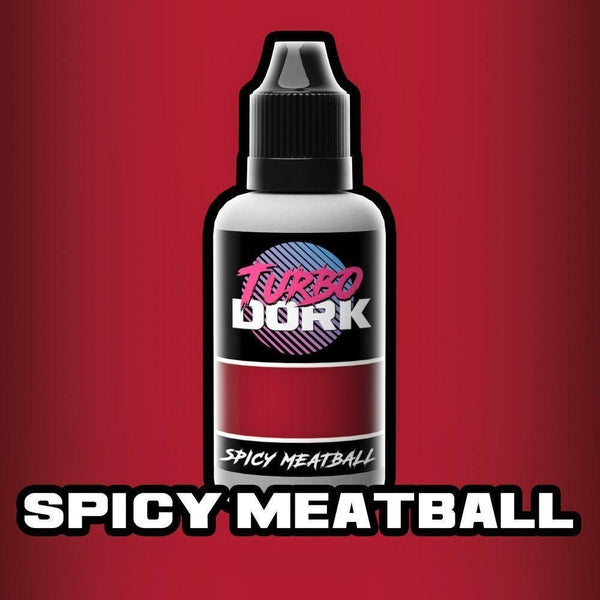 Turbo Dork Spicy Meatball Metallic Acrylic Paint 20ml Bottle - Gap Games
