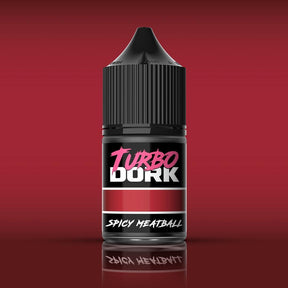 Turbo Dork - Spicy Meatball Metallic Acrylic Paint 22ml Bottle - Gap Games