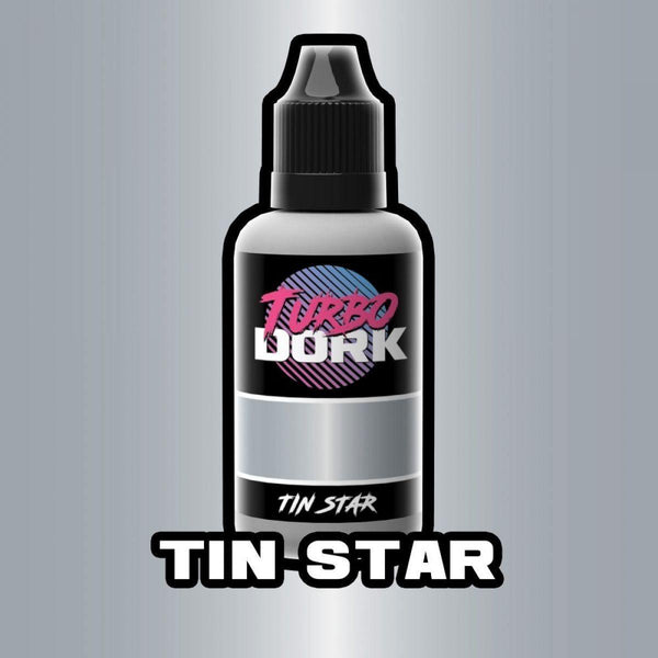 Turbo Dork Tin Star Metallic Acrylic Paint 20ml Bottle - Gap Games