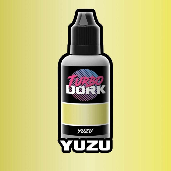 Turbo Dork Yuzu Metallic Acrylic Paint 20ml Bottle - Gap Games