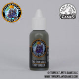 Two Thin Coats - Fury Green 15ml - Gap Games