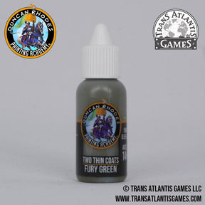Two Thin Coats - Fury Green 15ml - Gap Games