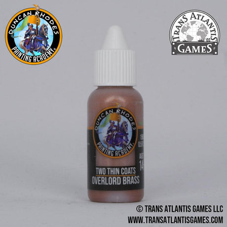 Two Thin Coats - Overlord Brass 15ml - Gap Games